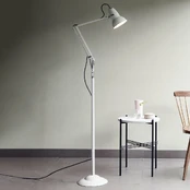 "Anglepoise Original 1227" grindų lempa lininė balta