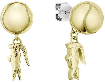 Lacoste Original Matchpoint crocodile dangle earrings 2040541