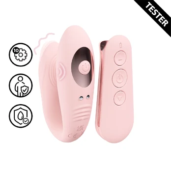 Loveline International Charme Dual Motor Remote System Pink Tester