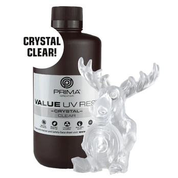 PrimaCreator Value Crystal UV derva - 1000ml - Skaidri