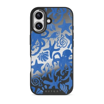 Nera - iPhone 17 Case, Elite Mirror Dark (MagSafe) / Silver