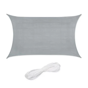 Stačiakampis tentas nuo saulės 300x200cm., pilkos spalvos