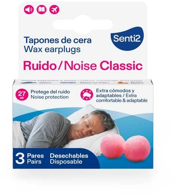 Senti2 NOISE wax plugs 3 u