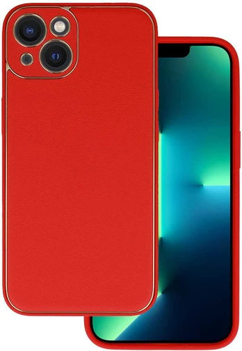 Tel Protect Luxury dėklas skirtas Iphone 14 Plus Raudona