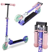 Paspirtukas Nils Extreme HD120L, rožinis/violetinis