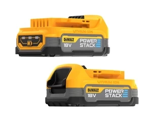 DeWalt 2 baterijų komplektas PowerStack 18V Li-Ion 1,7Ah DeWALT [DCBP034E2-XJ]