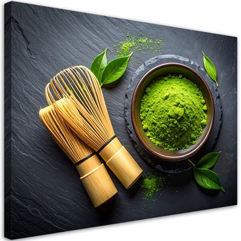 Paveikslas ant drobės, Matcha arbata