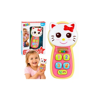 Lean Toys Interaktyvus telefonas 15.5 x 8.5 x 4 cm