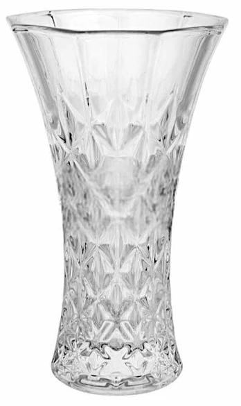 Vaza MN, 24.5 cm, skaidri sp.