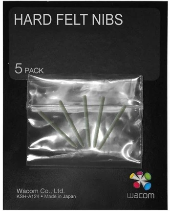 Wacom nibs Hard Felt 5pcs | ACK-20003