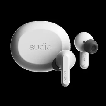 SUDIO A3 Pro Balti Intra-aurikuliniai True Wireless Ausinės