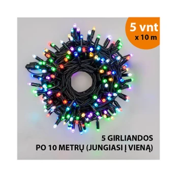 Led lemputės 50 m PROLED RGB