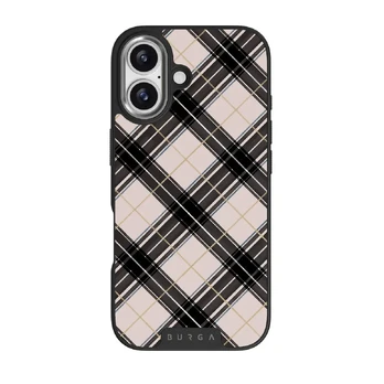 Plaid Please - iPhone 17 Case, Elite Dark (MagSafe) / Gunmetal