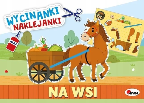 Morex Wycinanki naklejanki Na wsi 16021