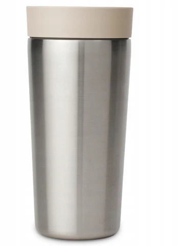 Termopuodelis Brabantia Make & Take, 0.36 l, sidabro sp./smėlio sp.