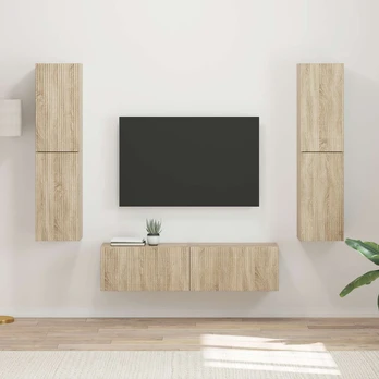 TV staliukas 3 pcs Sonoma ąžuolas