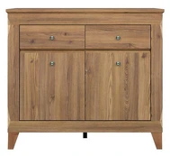 Komoda Bergen, ruda, 110 x 47 cm x 98 cm kaina
