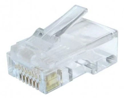 Gembird Cablexpert Modular plug (adapter) 8P8C for solid CAT6 LAN cable, 10 pcs per bag