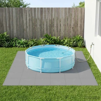 Baseino grindų kilimas 50 pcs Pilka 18 m² EVA puta
