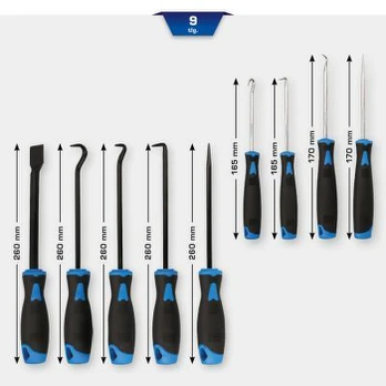 Grandiklių rinkinys KS TOOLS BT542010