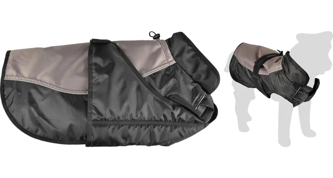 Paltas Flamingo Zane 518414, juoda/pilka, 80 cm