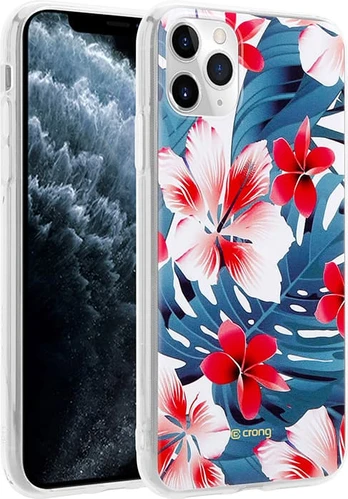 Crong Crong Flower Case apsauginis dėklas, skirtas iPhone 11 Pro (Pattern 03)