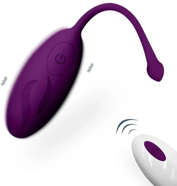 Moteriškas vibratorius Jumping Egg, violetinis