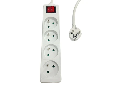 4-way Power Strip on/off