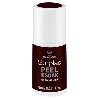 Alessandro STRIPLAC PEEL OR SOAK nagų lakas ROUGE NOIR 8 ml