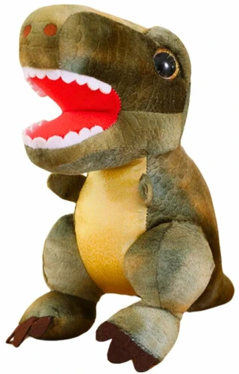 Pliušinis žaislas dinozauras 22418, žalias, 32 cm
