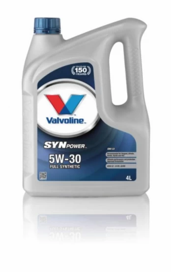 Alyva varikliui SYNPOWER ENV C2 5W30 4L, Valvoline