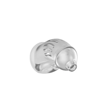 Mancage By Shots Model 29 - TPE Chastity Cage - Transparent