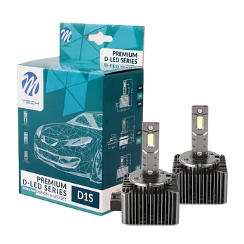 D-LED Serijos rinkinys.D1S 2 vnt./komplekte