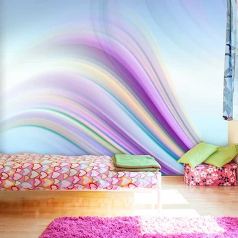 Artgeist Fototapetas - Rainbow abstract background