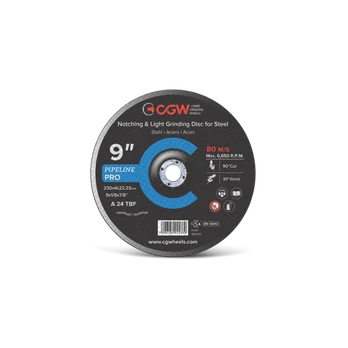 Šlifavimo diskas CGW A 24 TBF 125x4,0x22,23mm