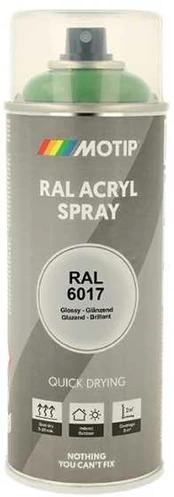Motip Ral 6017 high gloss may žalias