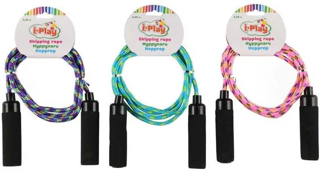 Play Skipping rope 2,25 m assortment