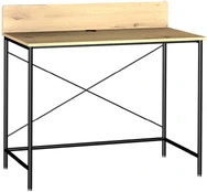 Desk HEDVIG 100x49,5xH102cm, ash/juodas kaina