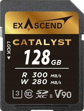 „ExAscend Catalyst UHS-II 128GB V90“ atminties kortelė (EX128GSDU2)