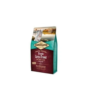 Carni Love Fresh Carp & Trout Adult Cat Sterilised