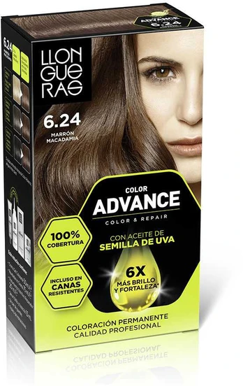 Llongueras COLOR ADVANCE #6,24-marrón macadamia 1 u