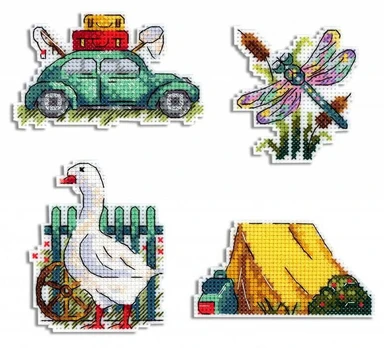 Seasons. Summer. Magnets SR-579