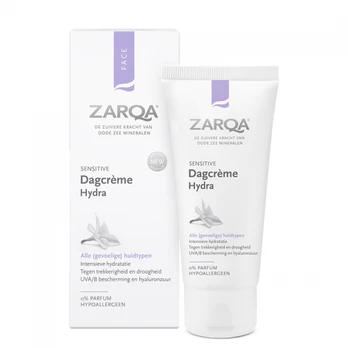 Zarqa Drėkinamasis dieninis veido kremas ZARQA Sensitive Cream