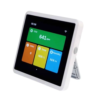 Seeedstudio SenseCAP Indicator ESP32-4 Open-source ekranas CO2, tVOC, temperatūros, drėgmės sensoriai