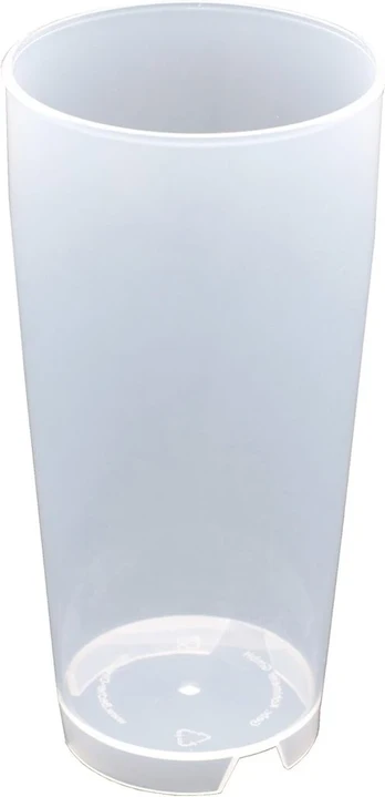 Daugkartiniai puodeliai 0.3 L, 25 vnt., permatomi