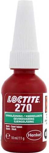 Loctite Gevindsikring 270 10ml stærk