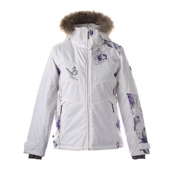 Huppa Moteriška striukė CELIA, White Pattern/ White
