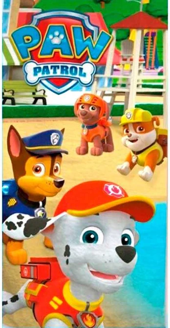 Nickelodeon Paw Patrol microfibre beach towel