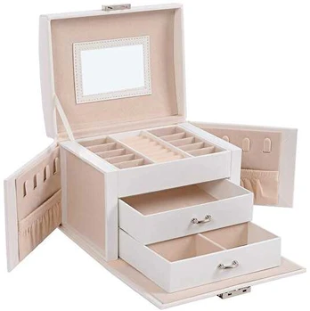 Troli Baltas jewelry box with mirror