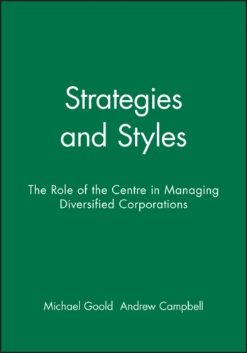 Strategies and Styles